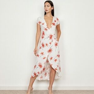 cotton on silk dress Cotton On | Dresses | Silk Cotton On High Low Cinnamon Slip Dress Sz M  Scoop Neck Adjustable Straps
